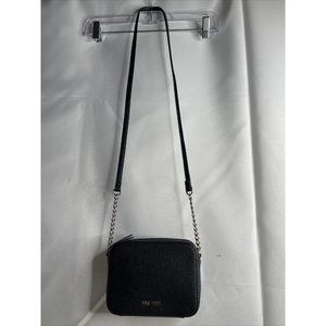 NINE WEST Black Leather, Shoulder, cross body handbag.